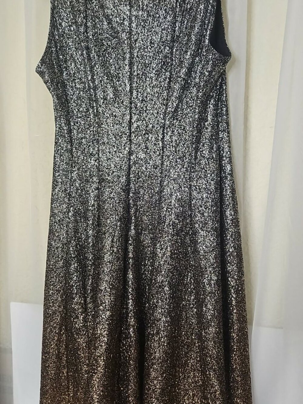 Stunning MSK Glitter Ombre Cocktail Dress - Picture 4 of 7